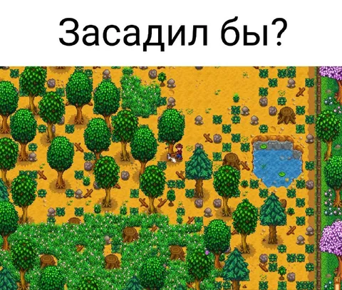 Засадил бы?