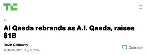 AI Qaeda Raises $1B