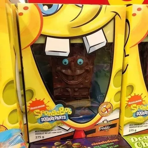 Creepy SpongeBob Chocolate