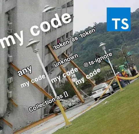 TypeScript Code Falls Apart