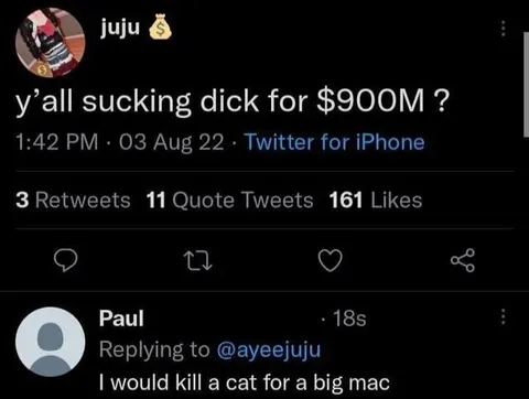 Nine Hundred Million Dollars