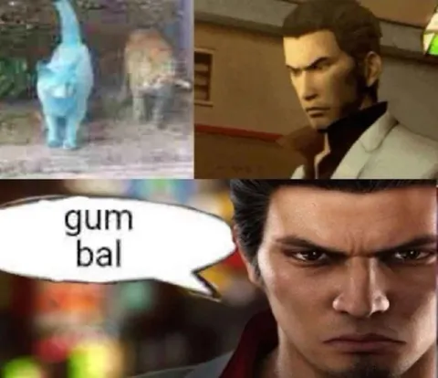 Kiryu Says Gum Bal