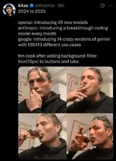 Tim Cook Adds Background Filter