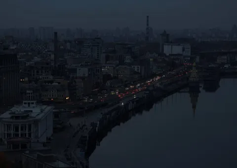 Красивый ночной город