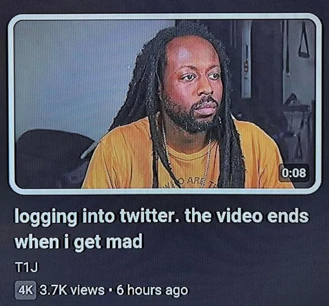 Logging Into Twitter Rage