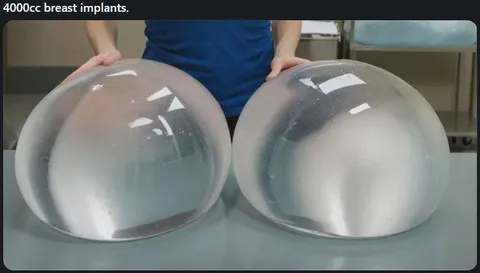 4000cc Breast Implants