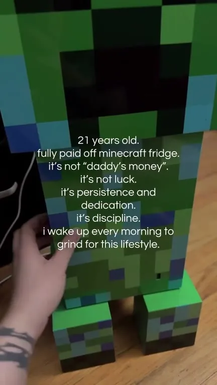 21-Year-Old Minecraft Fridge Grind