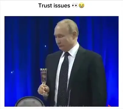 Trust Issues Champagne Toast