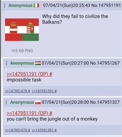 You Can't Civilize the Balkans