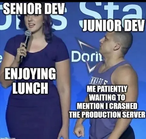 Junior Dev Crashed Production