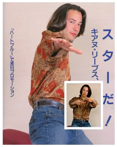 若き日のキアヌ・リーブス