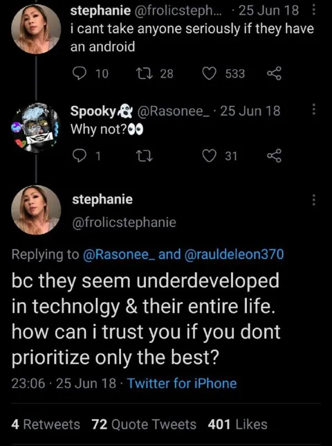 Android Phone Trust Issues