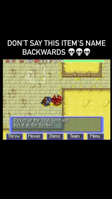 Stun Seed Backwards Prank