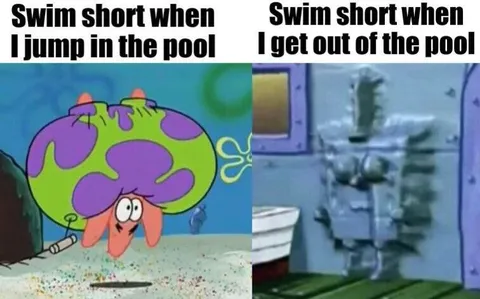 Swim Shorts After the Pool