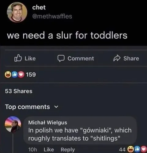 Toddler Slur Translation