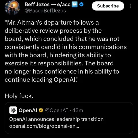 Sam Altman Leadership Transition