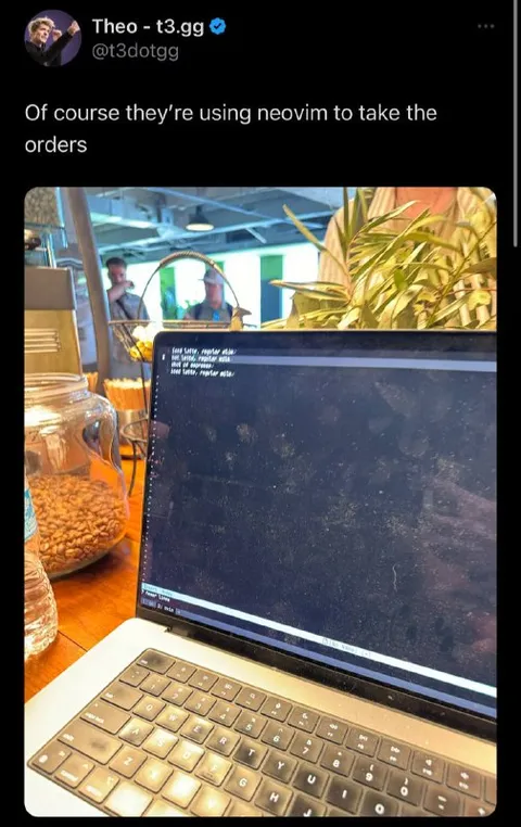 Neovim Takes the Orders