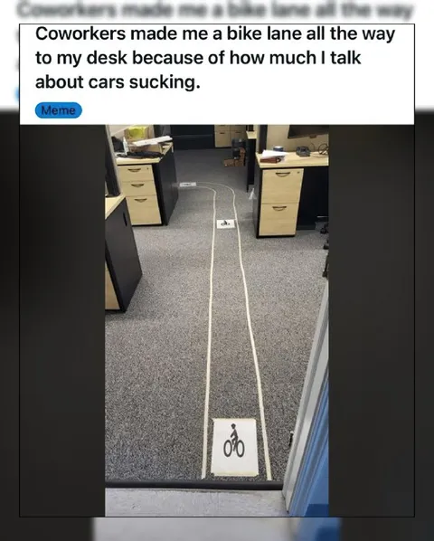 Bike Lane to My Desk