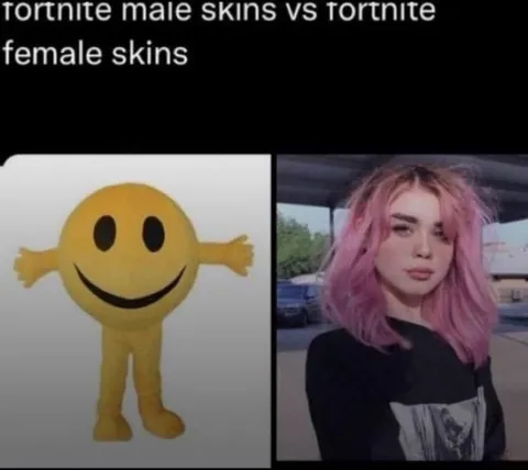 Fortnite Male Skins vs Female Skins