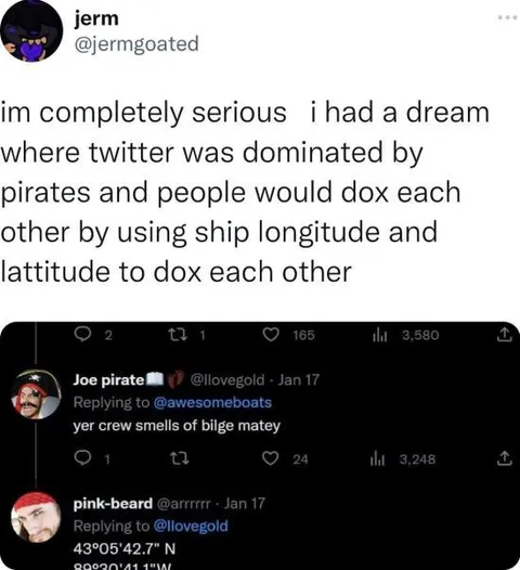 Pirates Dox Each Other