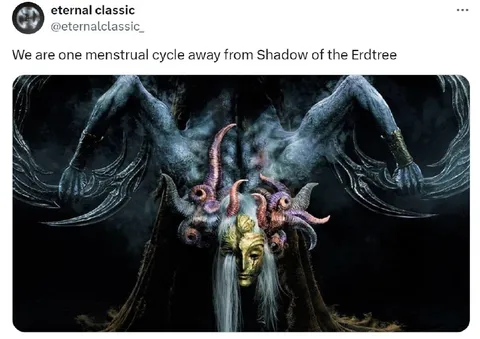 One Menstrual Cycle From Shadow