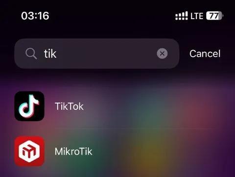 TikTok or MikroTik
