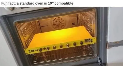 Standard Oven Is 19-Inch Compatible