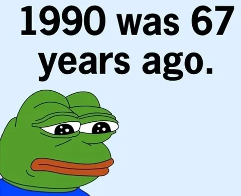 1990 Was 67 Years Ago