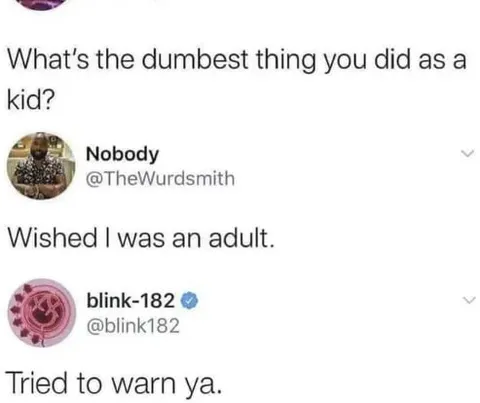 Tried to Warn Ya