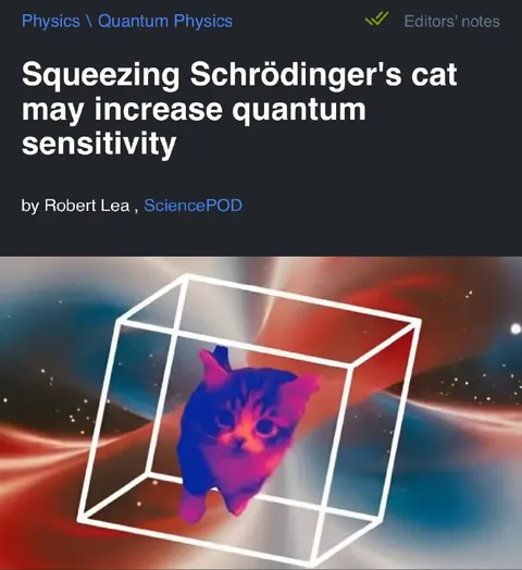 Squeezing Schrödinger's Cat