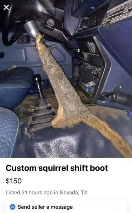 Custom Squirrel Shift Boot