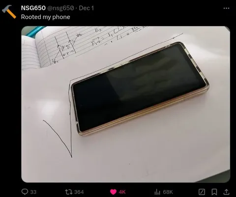 Rooted My Phone Literally
