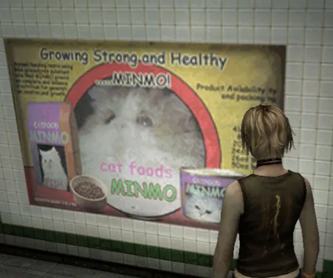 Silent Hill Minnao Cat Food Ad