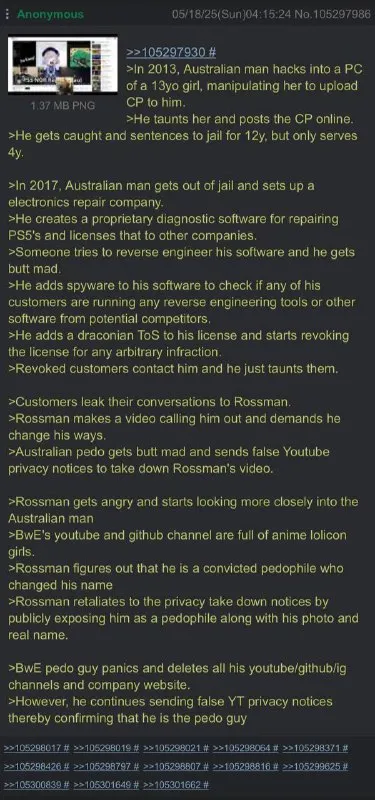 The Australian Hacker Revenge Saga