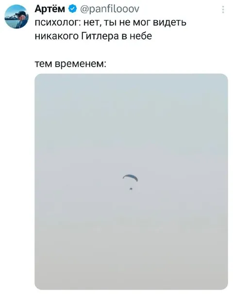 Гитлер в небе