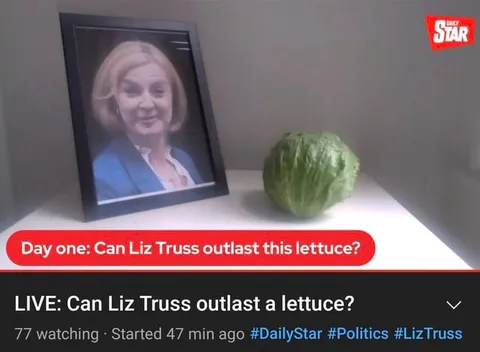 Can Liz Truss Outlast a Lettuce?