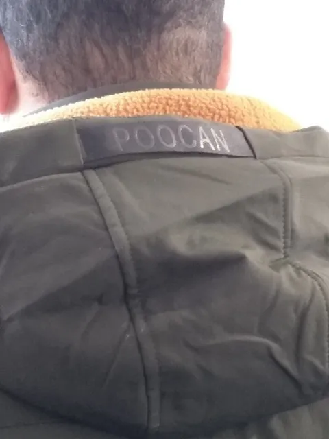 Неведомая надпись на куртке