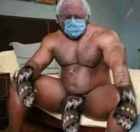 Суровый карантинный дед