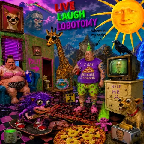 Live Laugh Lobotomy Chaos
