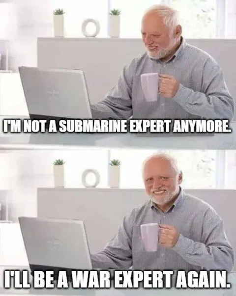 Not a Submarine Expert Anymore