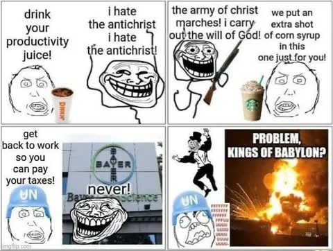 Trollface Versus the Antichrist