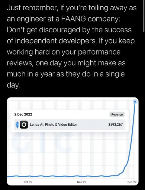 FAANG Engineer Revenue Joke
