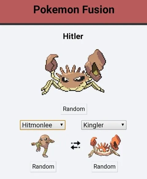 Hitler Pokémon Fusion