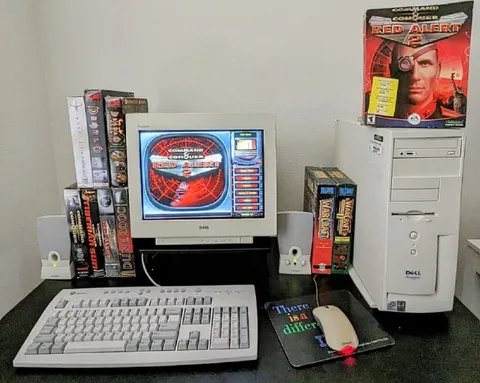 Classic Red Alert 2 Gaming Setup