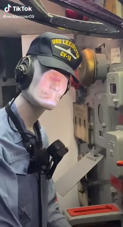 The Button Turns Everything Upside Down