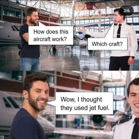 Which Craft Jet Fuel Joke