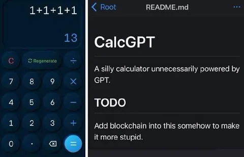 CalcGPT Blockchain Calculator