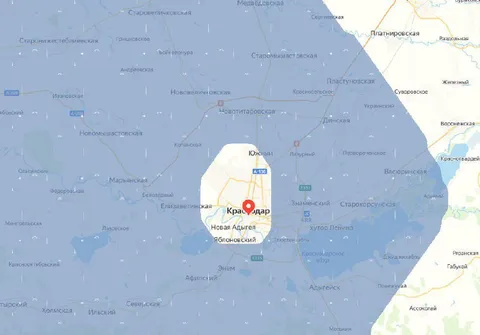 Дождь только вокруг Краснодара