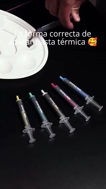 La forma correcta de aplicar pasta térmica