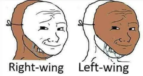 Right-wing Left-wing Wojak